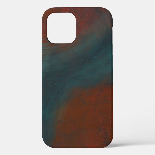 Abstract 1: reds and blues Case-Mate iPhone case (Back)