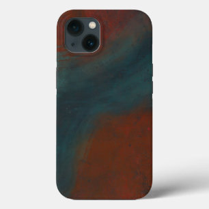 Abstract 1: reds and blues iPhone 13 case