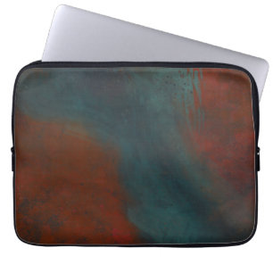 Abstract 1: reds and blues laptop sleeve