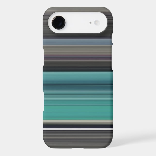Abstract #1: Teal and gray (Back)
