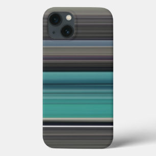 Abstract #1: Teal and grey Case-Mate iPhone Case