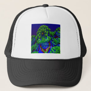 Abstract 1 trucker hat