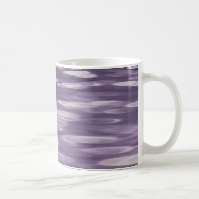 Abstract #1: Ultra Violet Shimmer Coffee Mug (Right)