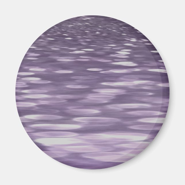Abstract #1: Ultra Violet Shimmer Magnet (Front)