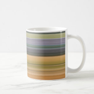 Abstract #1: Yellow and gray Coffee Mug
