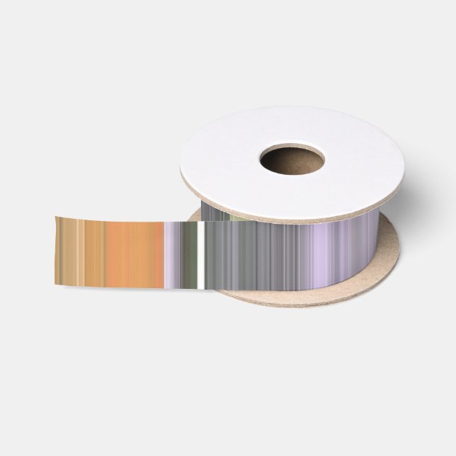 Abstract #1: Yellow and gray Satin Ribbon (Spool)
