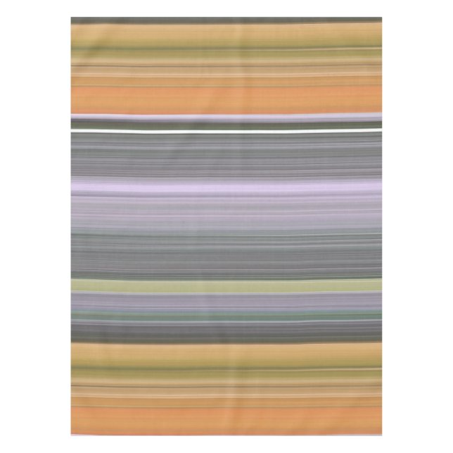 Abstract #1: Yellow and gray Tablecloth (Front)