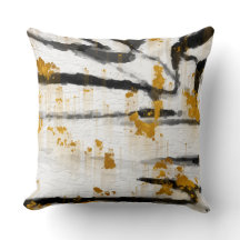 Abstract 2014-1 Throw Pillow