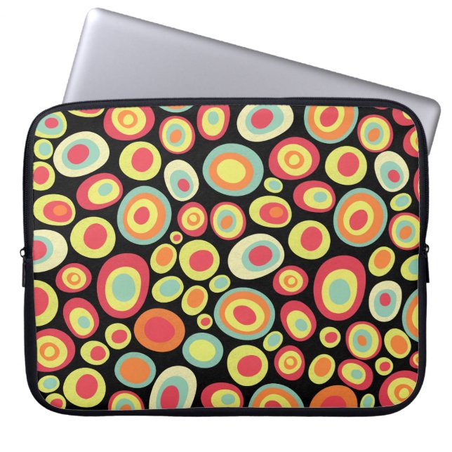 Abstract 210213 laptop sleeve (Front)