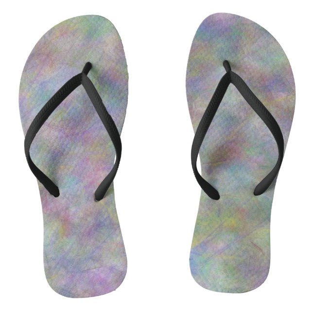 Abstract 21 by Kristalin Davis Thongs (Footbed)