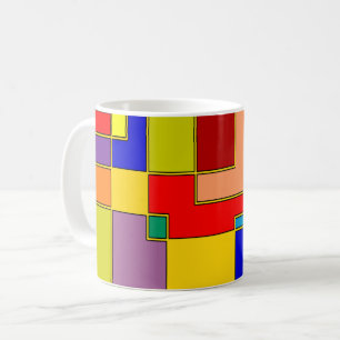 Abstract #26 coffee mug