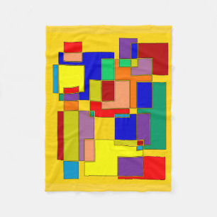 Abstract #26 fleece blanket