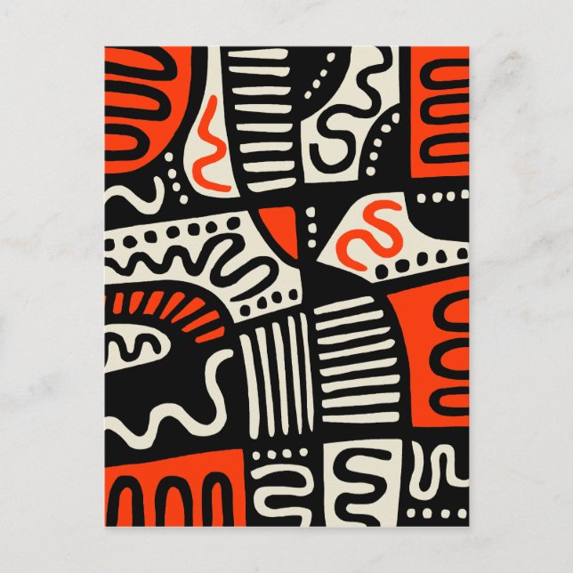 Abstract 291219c postcard (Front)