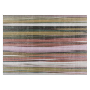 Abstract #2: Autumn Fall colours blur Cutting Board