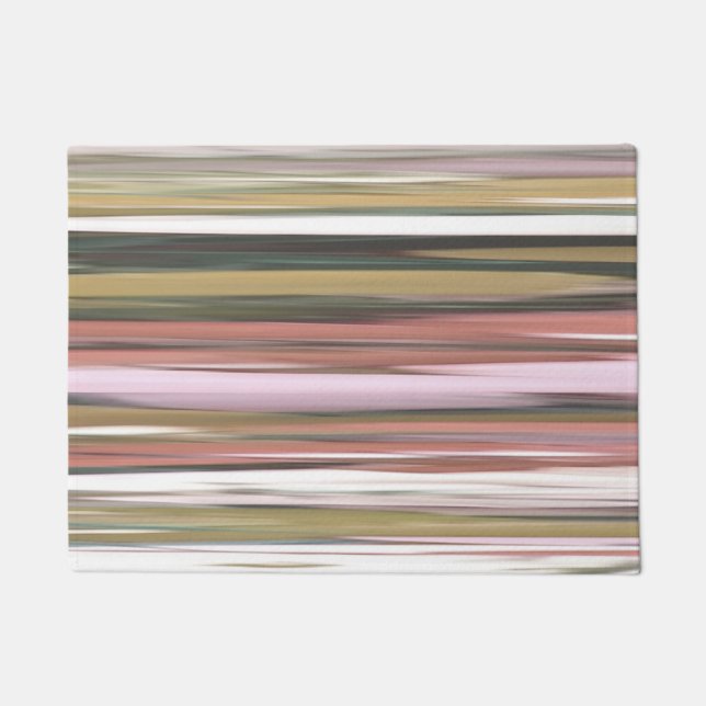 Abstract #2: Autumn Fall colours blur Doormat (Front)