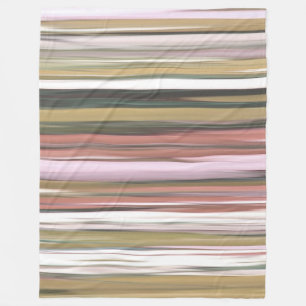 Abstract #2: Autumn Fall colours blur Fleece Blanket