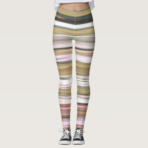 Abstract #2: Autumn Fall colours blur Leggings