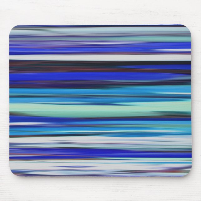 Abstract #2: Blue blur Mouse Pad (Front)