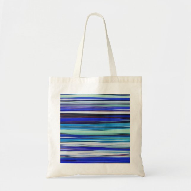 Abstract #2: Blue blur Tote Bag (Front)