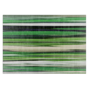 Abstract #2: Green blur Cutting Board