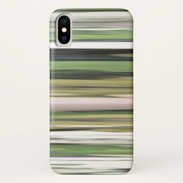 Abstract #2: Olive green blur Case-Mate iPhone Case (Back)