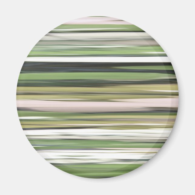 Abstract #2: Olive green blur Magnet (Front)