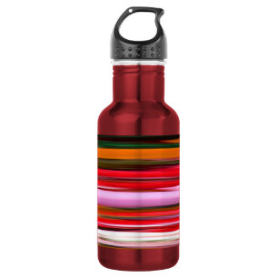 Abstract #2: Orange blur 532 Ml Water Bottle