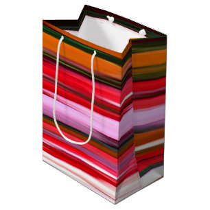 Abstract #2: Orange blur Medium Gift Bag