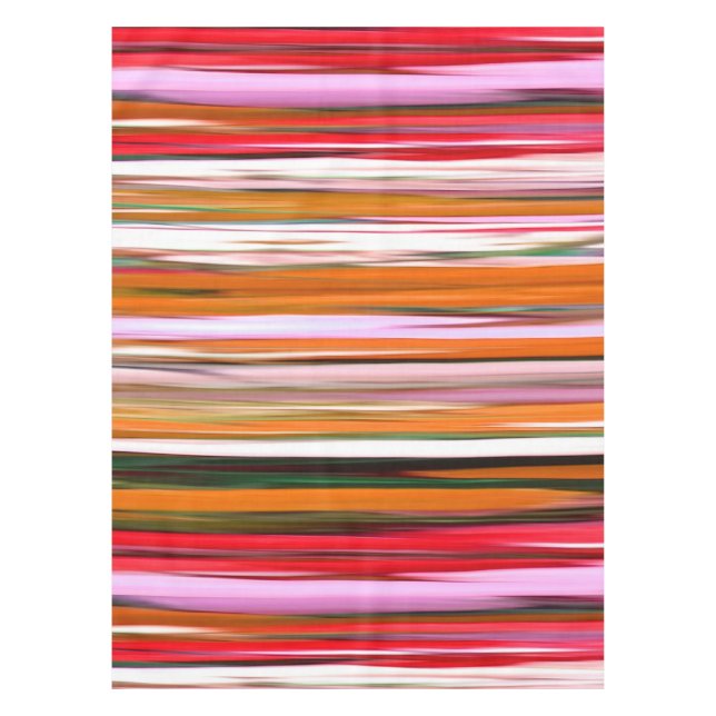 Abstract #2: Orange blur Tablecloth (Front)