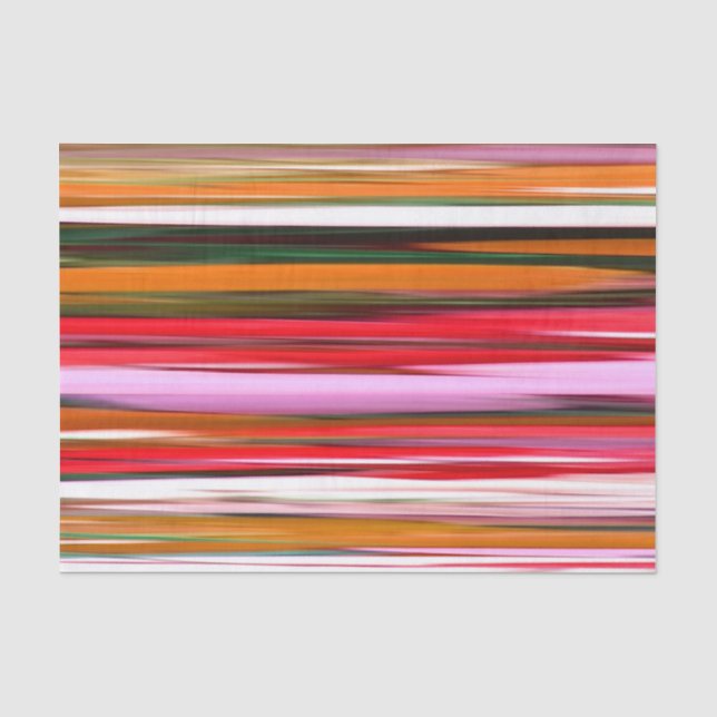 Abstract #2: Orange blur Tissue Paper (Front)