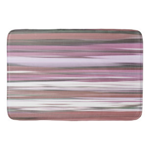Abstract #2: Pink blur Bath Mat