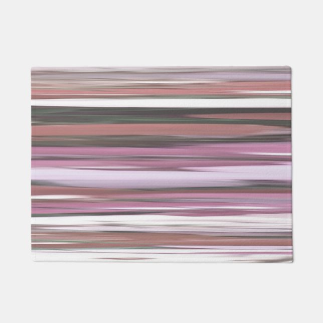 Abstract #2: Pink blur Doormat (Front)