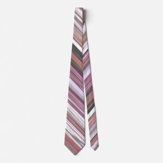 Abstract #2: Pink blur Tie (Front)