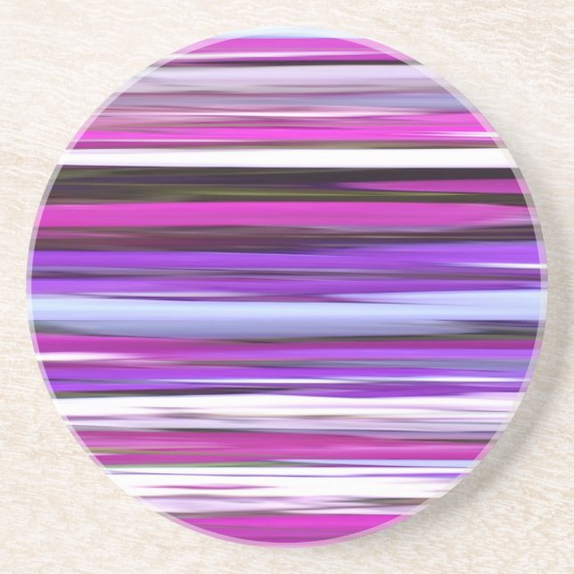 Abstract #2: Purple Blur Coaster (Front)