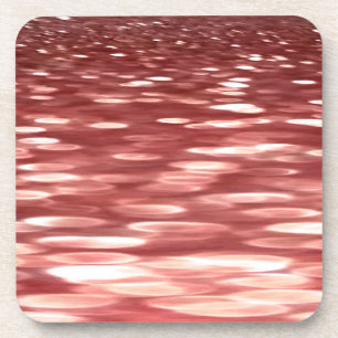 Abstract #2: Red blur Coaster