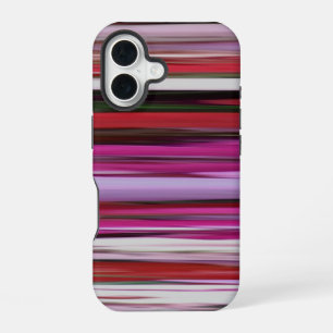 Abstract #2: Red blur iPhone 16 Case