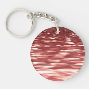 Abstract #2: Red blur Key Ring