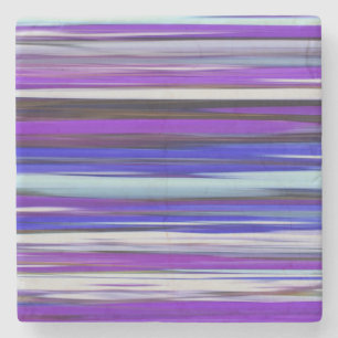 Abstract #2: Ultraviolet blur Stone Coaster