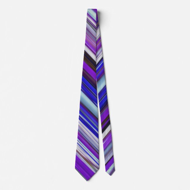 Abstract #2: Ultraviolet blur Tie (Front)