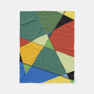 Abstract #323 fleece blanket