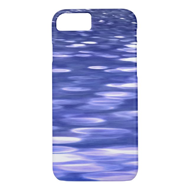 Abstract #3: Blue shimmer Case-Mate iPhone Case (Back)