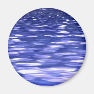 Abstract #3: Blue shimmer Magnet
