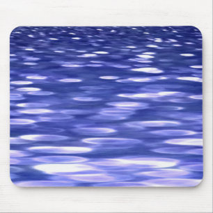 Abstract #3: Blue shimmer Mouse Pad