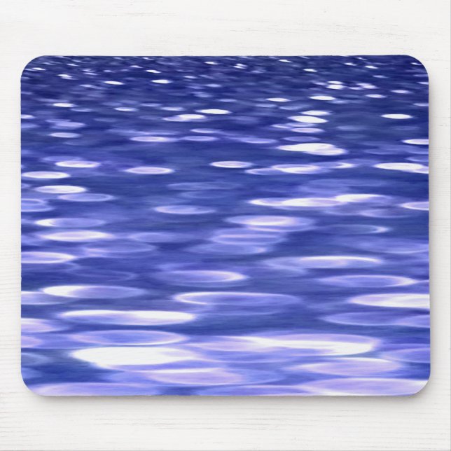 Abstract #3: Blue shimmer Mouse Pad (Front)