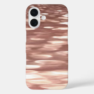 Abstract #3: Copper Rose Gold shimmer  iPhone 16 Case