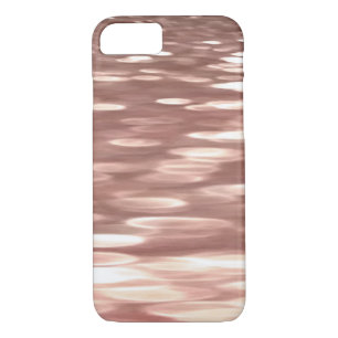 Abstract #3: Copper Rose Gold shimmer iPhone 8/7 Case