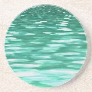 Abstract #3: Green Shimmer Coaster