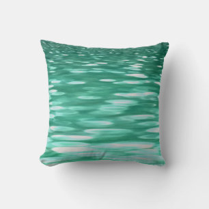 Abstract #3: Green Shimmer Cushion