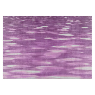 Abstract #3: Lilac Shimmer Cutting Board