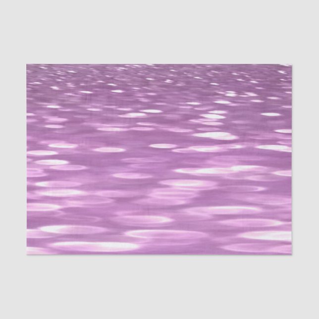 Abstract #3: Lilac Shimmer Tissue Paper (Front)